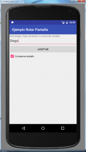Ejemplo rotar pantalla