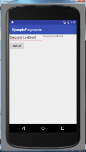 Ejemplo Fragments