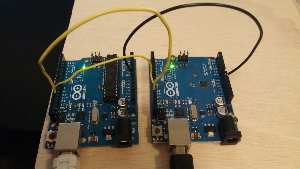 Comunicación entre dos arduinos