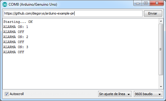 Consola serial Consola serial